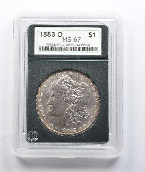 MS67 1883-O Morgan Silver Dollar NGP