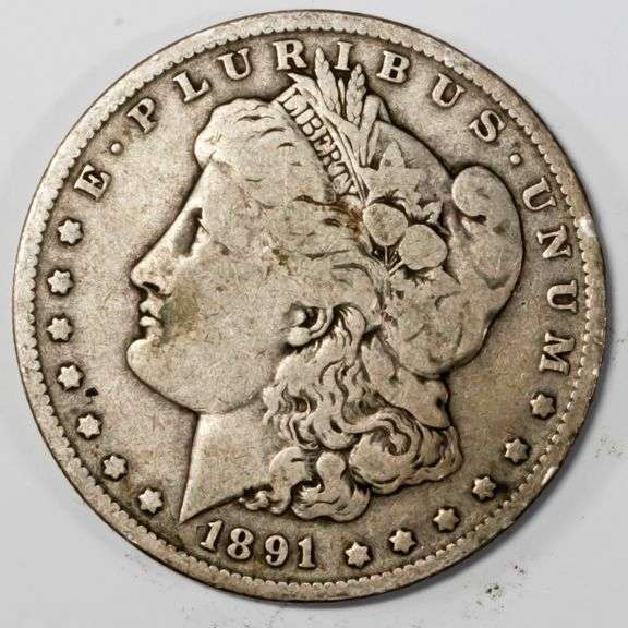 1891 O Morgan Dollar