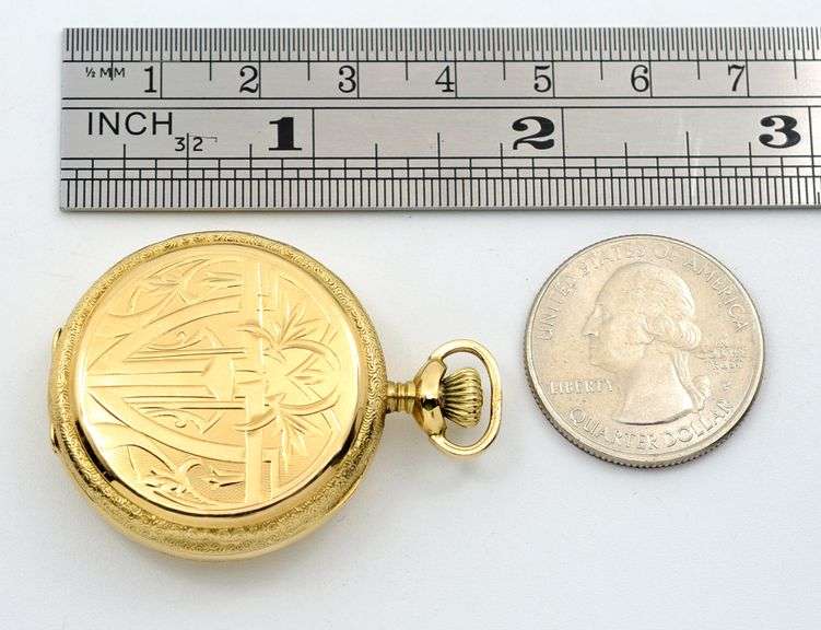 Darling 0s Waltham 14K Woman's Pocket Watch