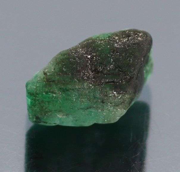 Untreated 10.74ct uncut Emerald