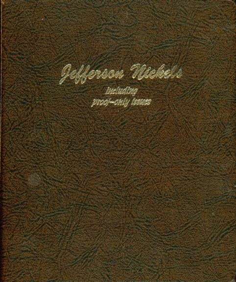 Album of 104 Jefferson Nickels 1938-2002 w/War Nickels