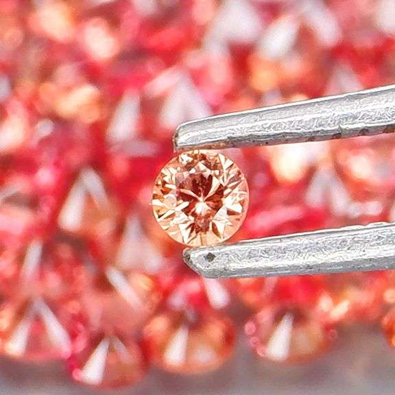 Dazzling 3.06ct diamond cut Songean Sapphire set