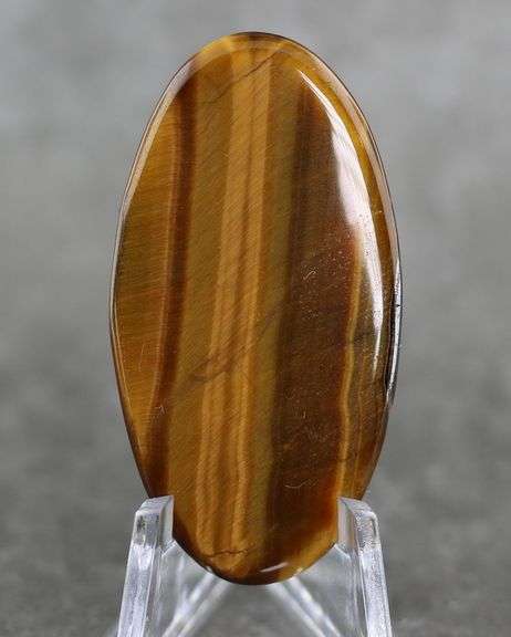 Excellent 47.49ct Tigers Eye cabochon