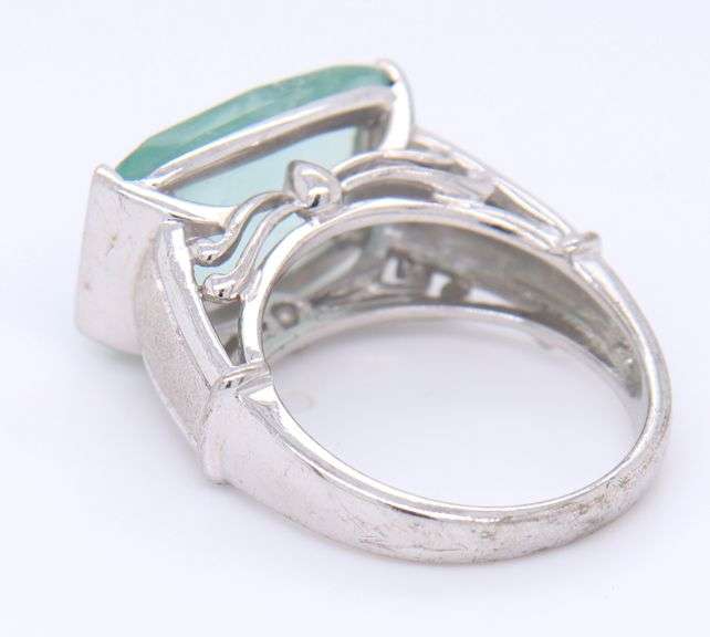 925 Sterling Silver Jade Ring
