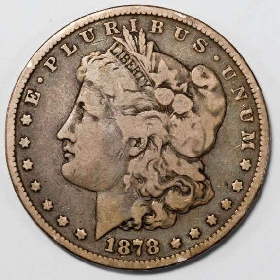 1878 7 Tail Feathers Morgan Dollar