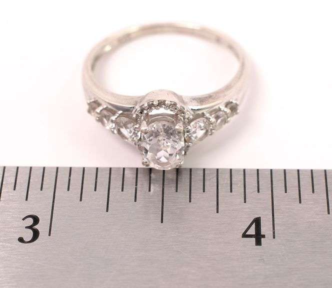 Sterling Silver CZ Ring