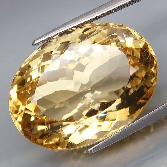 Captivating 25.03ct large golden Citrine