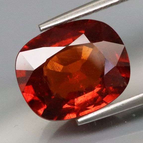 4.02ct top red orange natural Garnet