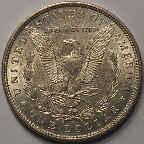 1880 Morgan Silver Dollar With Luster