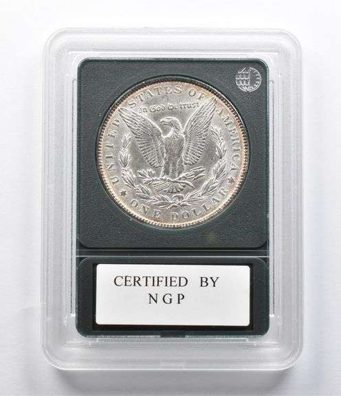 MS67 1890 Morgan Silver Dollar NGP