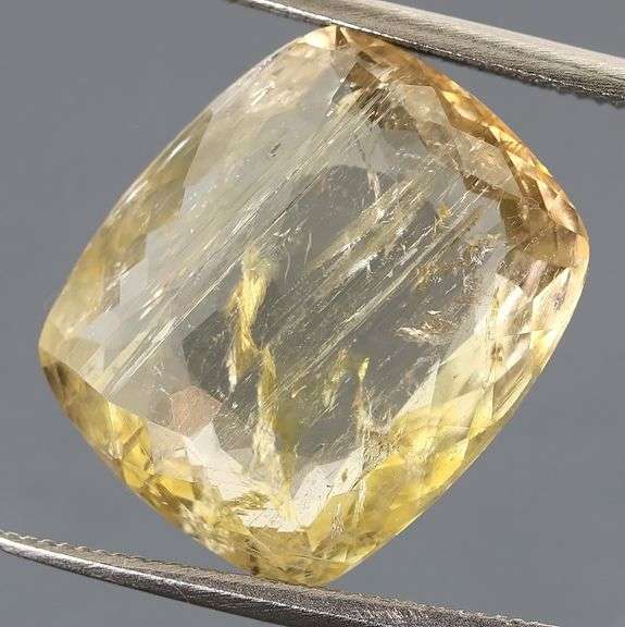 Collectors untreated 7.77ct yellow Tourmaline