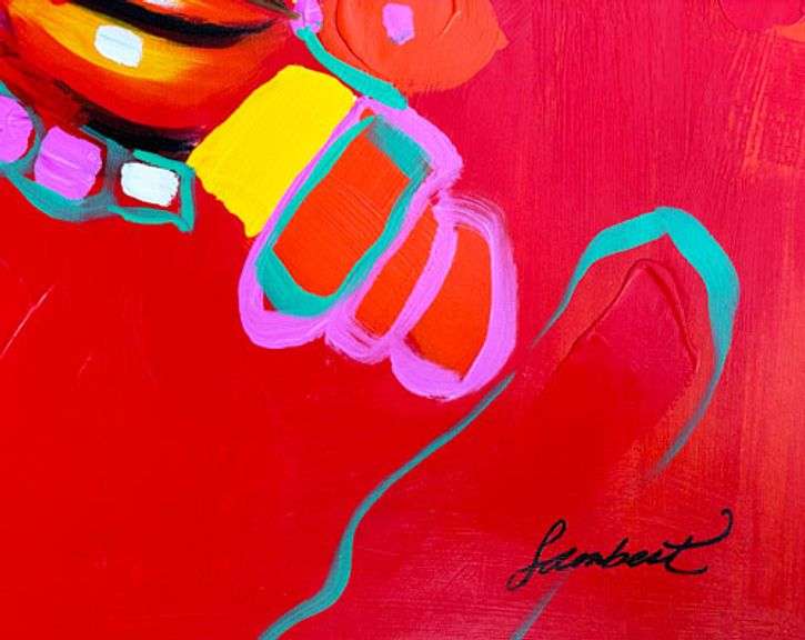 UNIQUE AND BEAUTIFUL PAINTING ON CANVAS