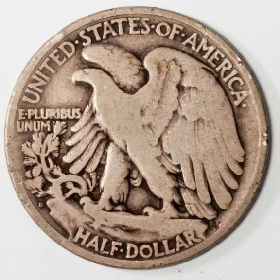 1918 D Walking Liberty Half
