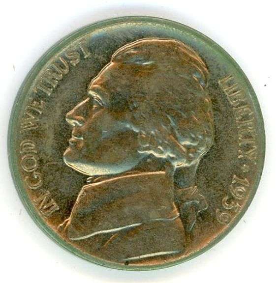 BU 1939-D Jefferson Nickel