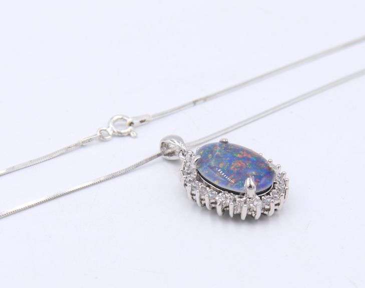 Group Lot of 3 Vintage 925 Sterling Silver Necklaces