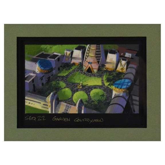 Seq 22 Garden Courtyard by Marvel Comics