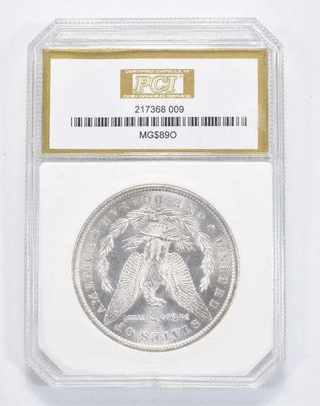 MS63 1889-O Morgan Silver Dollar - Graded PCI