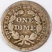 1849 Seated Dime