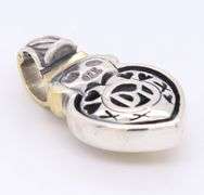 David Yurman 2 Tone Heart Enhancer