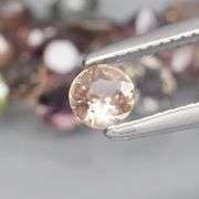Fancy color 4.29ct UNHEATED VS Sapphire set