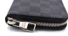 Authentic Designer Louis Vuitton Damier Graphite Canvas Vertical Wallet