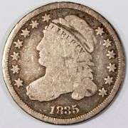 1835 Bust Dime