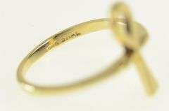 14K Yellow Gold Ankh Ancient Egyptian Life Symbol African Ring