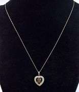 Alluring 14K Yellow Gold Heart Pendant Necklace