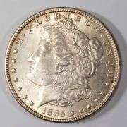 1885 Vey Near Unc Morgan Dollar