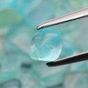 Uncut untreated 17.87ct Paraiba blue Apatite parcel