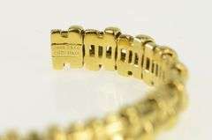 18K Yellow Gold Tiffany & Co Basket Vanerie 2002 Cuff Bracelet