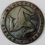 1831 Isle of Wight Half Penny Token