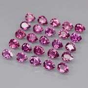 Amazing 5.17ct Rhodolite Garnet set