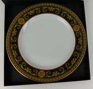 Versace Medusa Dinner Plate with COA & Box