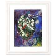 Bouquet with Flying Lover by Chagall
