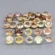 Fantastic 4.59ct round cut Sapphire set