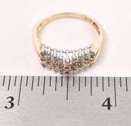 Sparkling Yellow Gold Diamond Ring