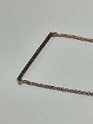 BRAND NEW 14K ROSE GOLD AND DIAMOND NECKLACE