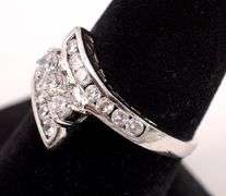 Sterling Silver CZ Gem Ring