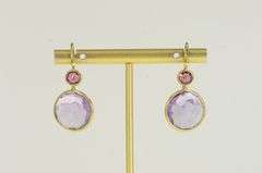 18K Yellow Gold Marco Bicego Jaipur Amethyst Dangle Earrings