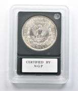 MS67 1921 Morgan Silver Dollar NGP