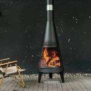 Iron Outdoor Chiminea: Warmth and Style