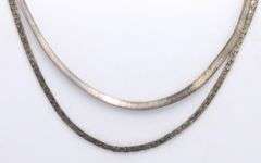 Group Lot of Vintage 925 Sterling Silver Necklaces