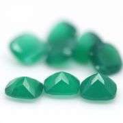 Breath taking 15.08ct mint green Botswana Agate set