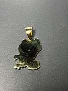 Awesome 14 Kt Gold  Plated Eagle Pendant And Chain