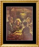 Collectible Vintage Color Plate by Vincent Van Gogh Circa 1967.