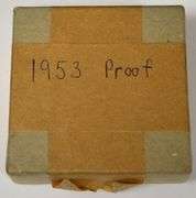 1953 Proof Set In Original Box Not Sealed