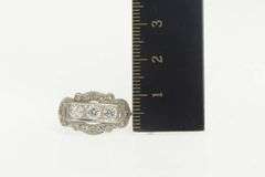 Platinum 1.40 Ctw Art Deco Diamond Engagement Ring