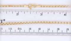 Modern and Chic 18kt Yellow Gold Rolo Chain Necklace