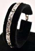 Sterling Silver Fancy Link Bracelet